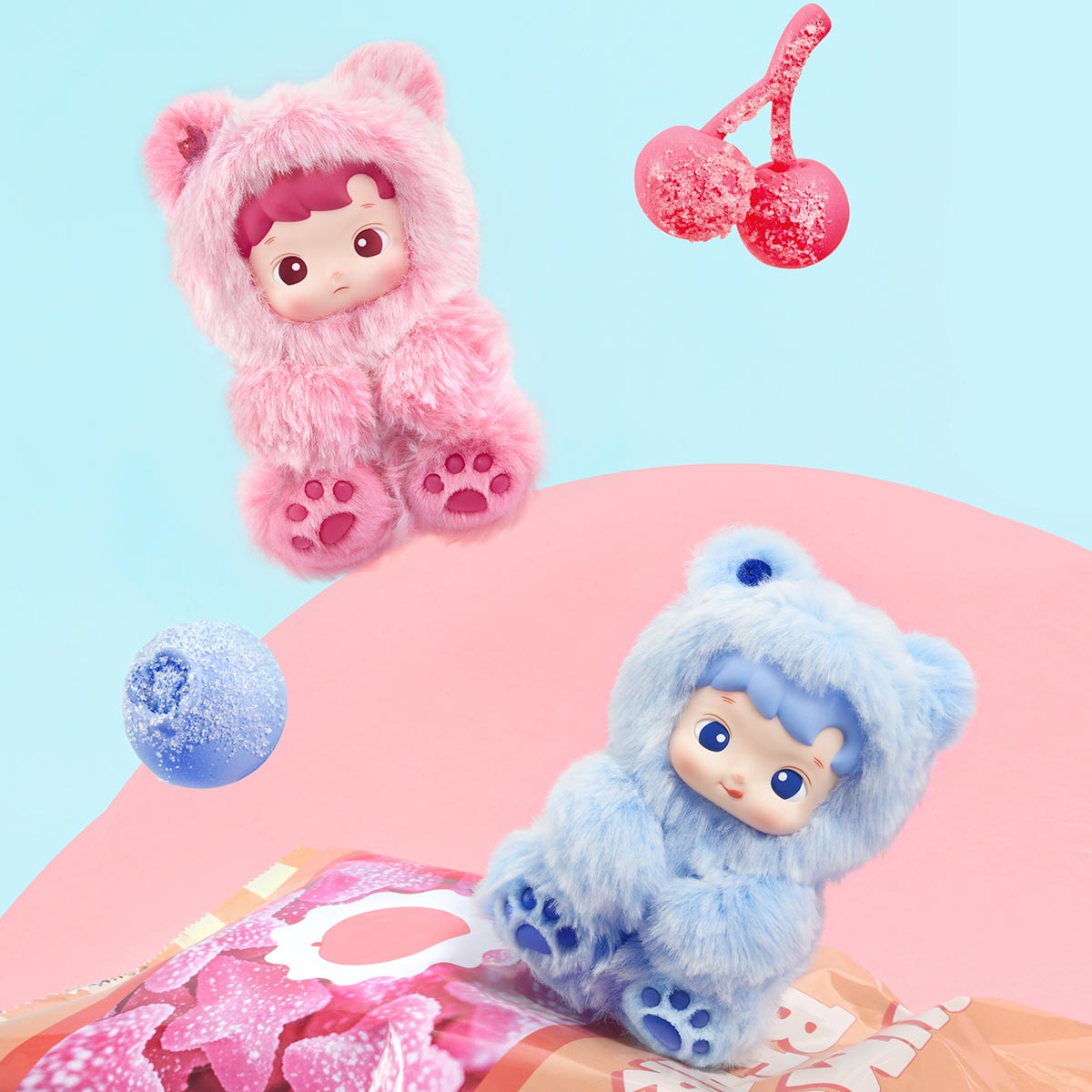 HACIPUPU Gummy Bear Series-Vinyl Plush