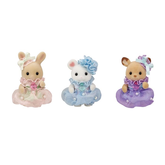 Baby Trio Dazzling Jellyfish Dresses