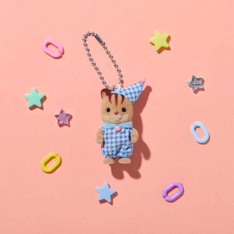 sylvanian families baby keychain