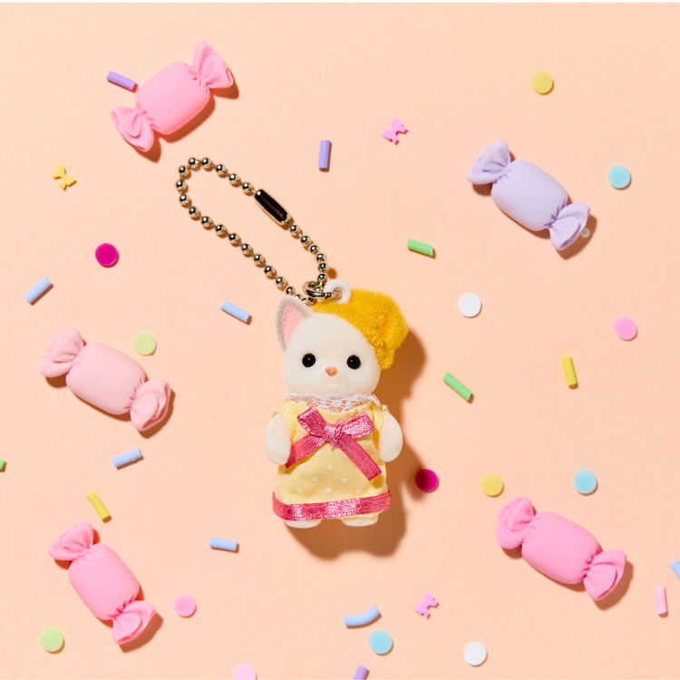 sylvanian families baby keychain