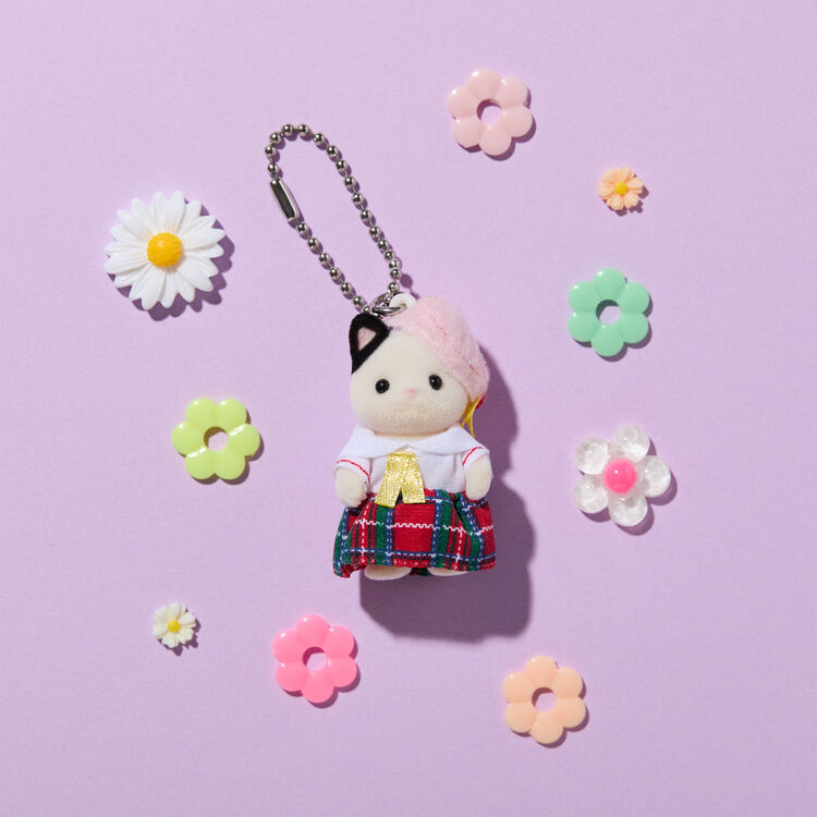 sylvanian families baby keychain