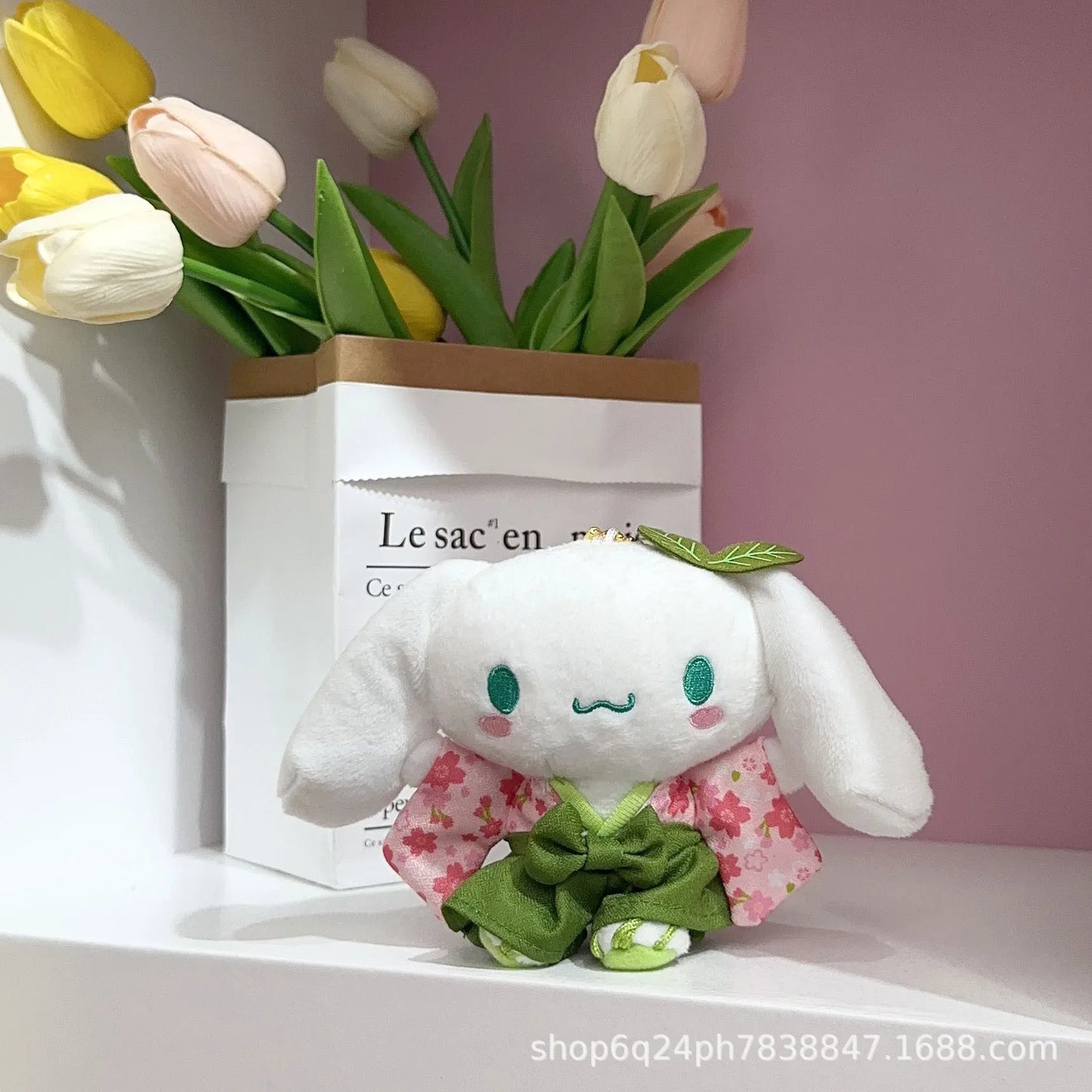 Sakura Melody plush keychain