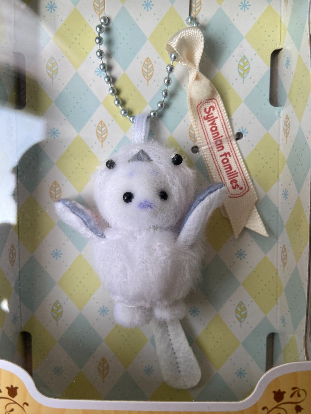 Sylvanian families Fairy snow Bird keychain