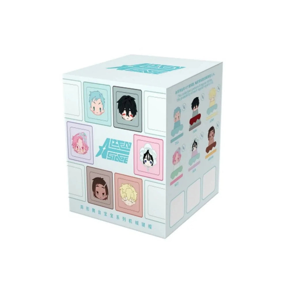 Alien stage baby keycaps keychain