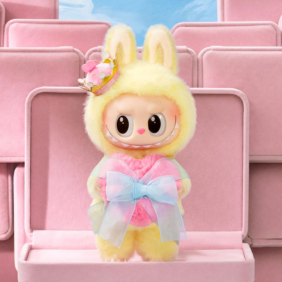 THE MONSTERS Let's Checkmate Vinyl Plush
