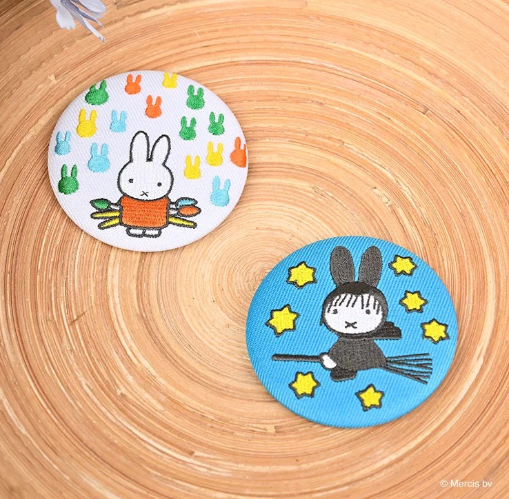 Miffy embroidery badge blind bag