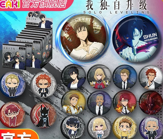 Solo leveling badge blind bag