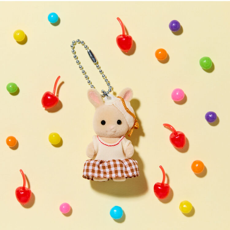 sylvanian families baby keychain