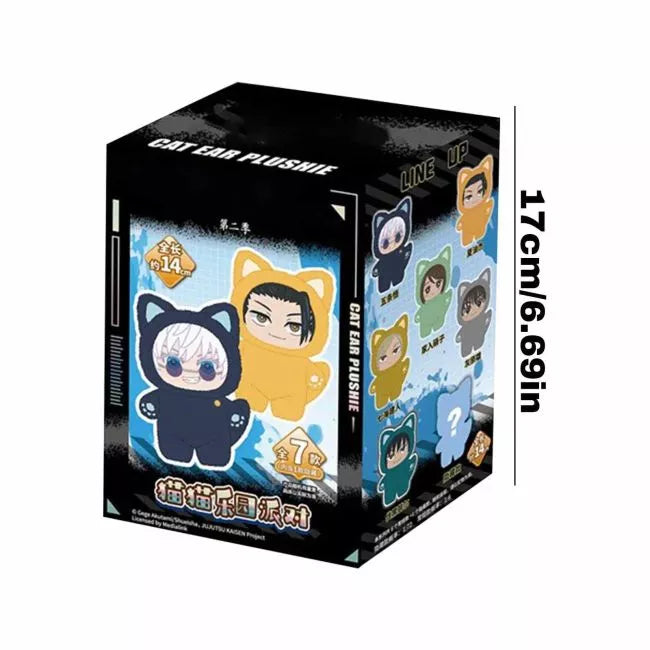 Jujutsu kaisen cat ear plushie