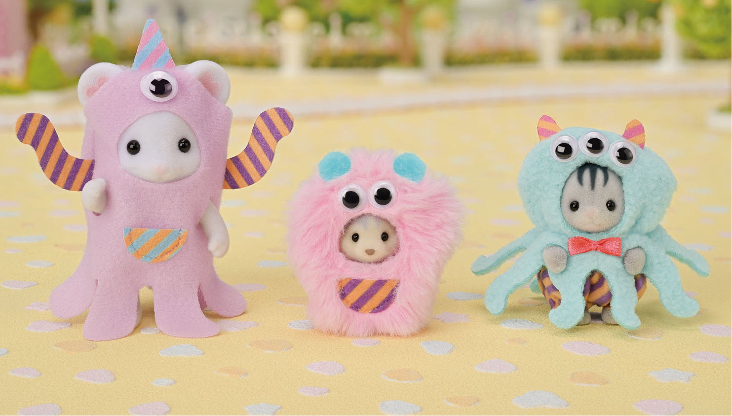 funny monster trio