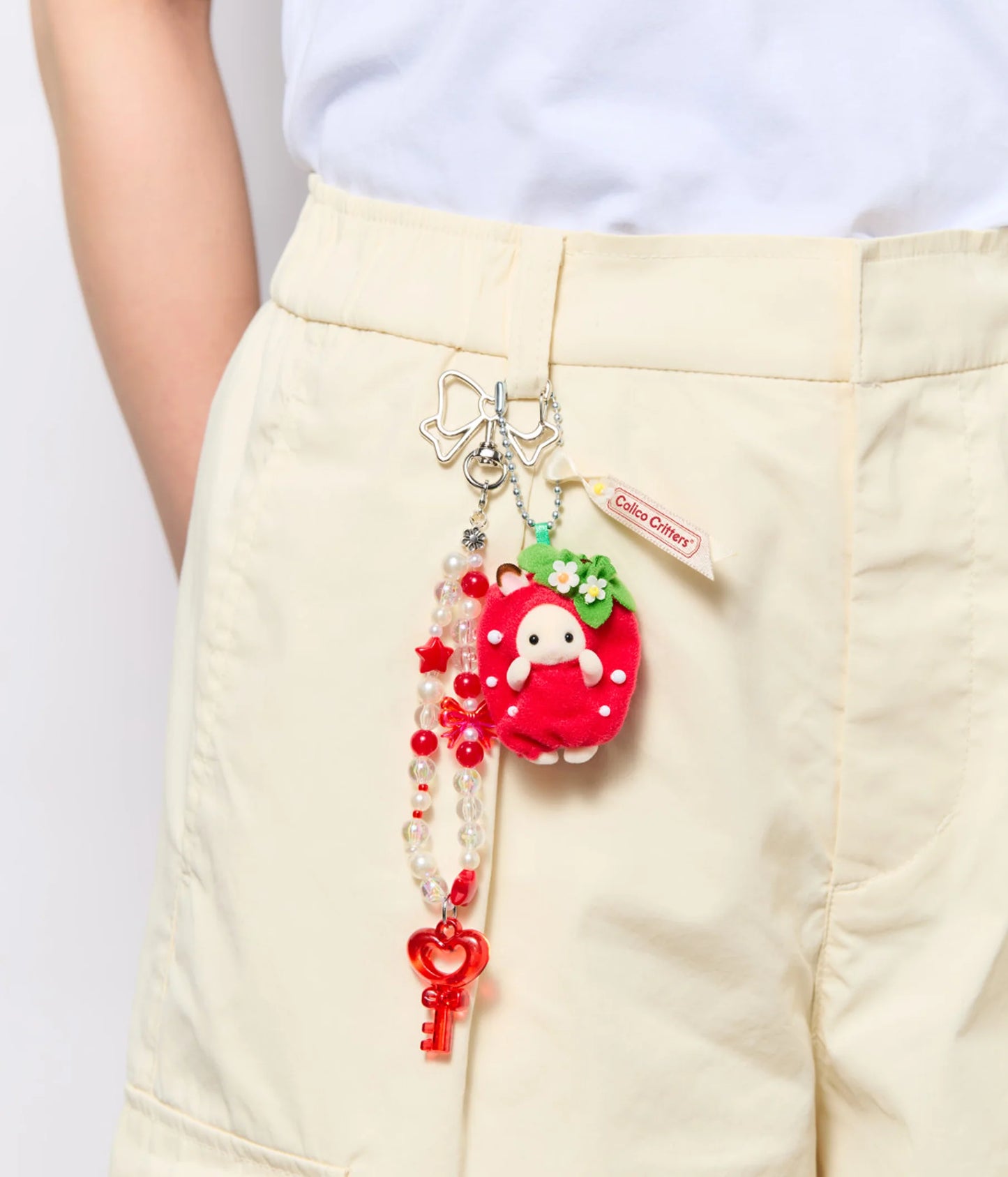 Sweet strawberry Key Chain - Sylvanian Families