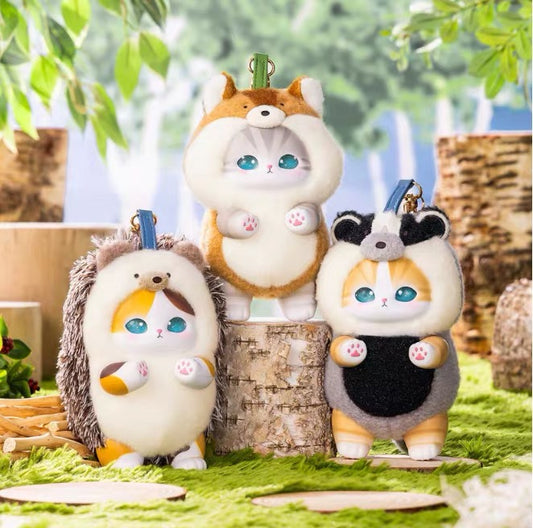 Mofusand Kiramekko Nordic Kittens Series Vinyl Plush Pendant