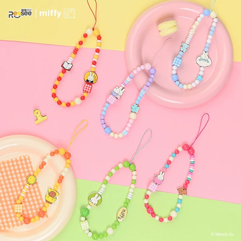Miffy beaded phone lanyard blind box
